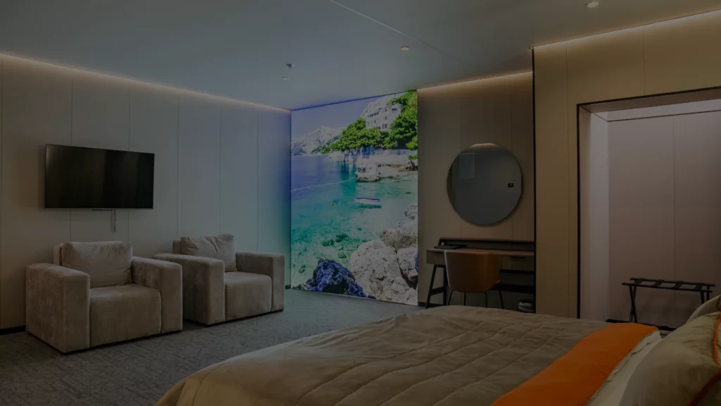 Cosy family suite in Hotel Medistone in Omis, Croatia